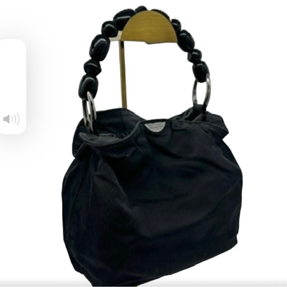 Christian‎ Dior Vintage Beaded Malice Nylon MIni Bag*Hot little bag!…EUC.. NCO’s - Picture 4 of 13